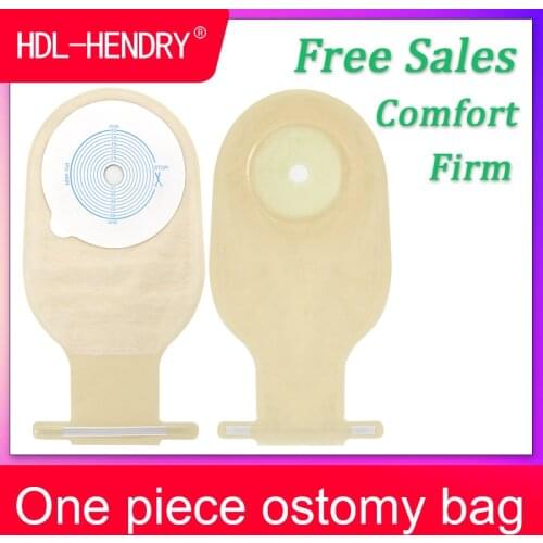 20 Pcs Colostomy Bag Max Cut 15-65mm Ostomy Pouch for Stoma One-piece Ileostomy Bags Health Care Drainable Colostomy Bags