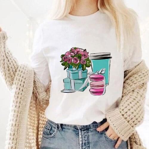 2021 Hot Summer Aesthetic Fashion Fun Retro Top Women printed T-shirt Vintage 90s Graphic T Shirt Simple Tee Tops