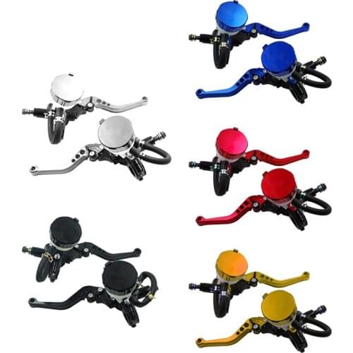 22mm Motorcycle Hydraulic Clutch Brake Pump Master Cylinder CNC Lever handle For Honda Yamaha Suzuki Motorcycle Accessories