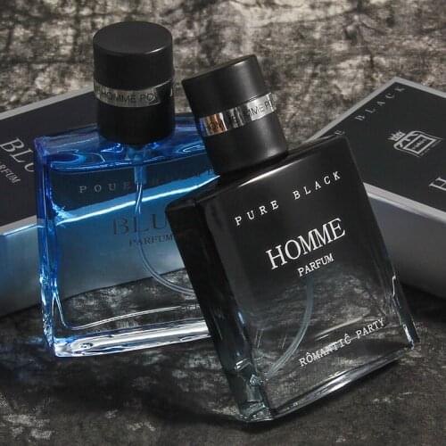 Antiperspirant Perfume For Men Atomizer Bottle Glass Fashion Long Lasting Male Parfum Fragrance 30ml
