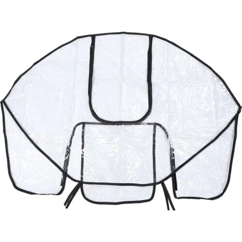Baby stroller rain cover Non-toxic Tasteless PVC Universal Wind Dust Shield For Strollers Pushchairs stroller accessories