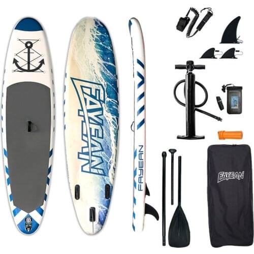 Surfboard paddle board stand-up inflatable SUP water ski float yoga racing paddle board