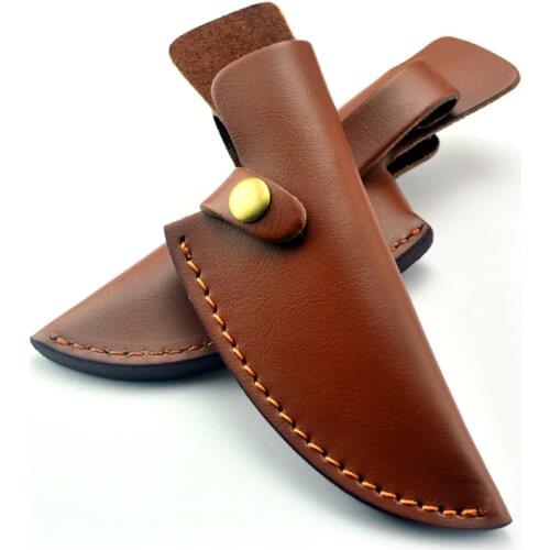 Fixed Blade Knife Genuine Leather Sheath Cover