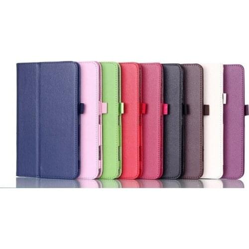 Quality Folio Stand case Cover For Samsung Galaxy Tab S2 8.0" SM-T710 T715 PU Leather Smart Tablet Case +film