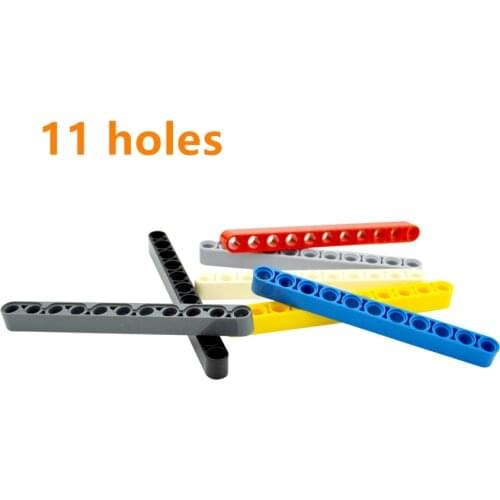 1x11 hole arm Bricks Building Blocks Technical DIY Liftarm Thick Compatible Assembles Particles MOC Parts Educational Toys 32525