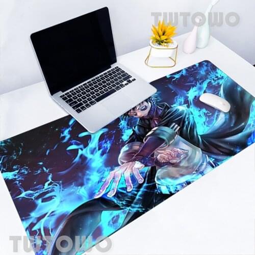 Mousemat Dabi My Hero Academia Mouse Pad Large Desk Mat MousePad Mouse Mat MousePads Natural Rubber Gamer PC Desk Pad Office