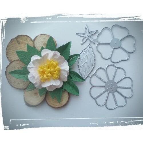 Beautiful Flowers cutting die bow template DIY scrapbook metal cutting die paper card process embossing folder template-4316