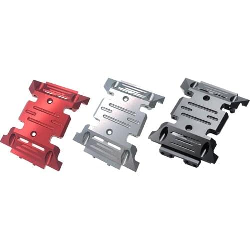 1:10 Scale RC Car Aluminum Alloy Center Skid Plate for SCX10 III AXI03007/AXI03003/AXI03006 Replacement Parts