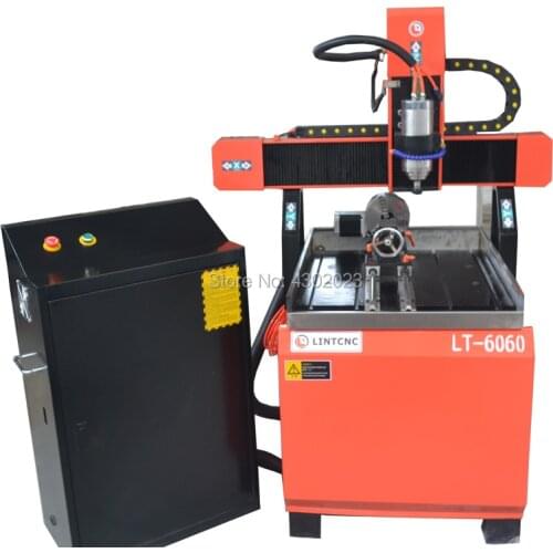 Mini metal/aluminum/steel engraving cutting machine 6060 mini cnc router milling machine