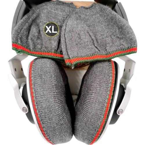 Misodiko Stretchable Knit Earpads Covers for AKG K550 K551 K553 MK II K701 Q701, GRADO PS1000 PS2000e GS1000 GS2000e GS3000e