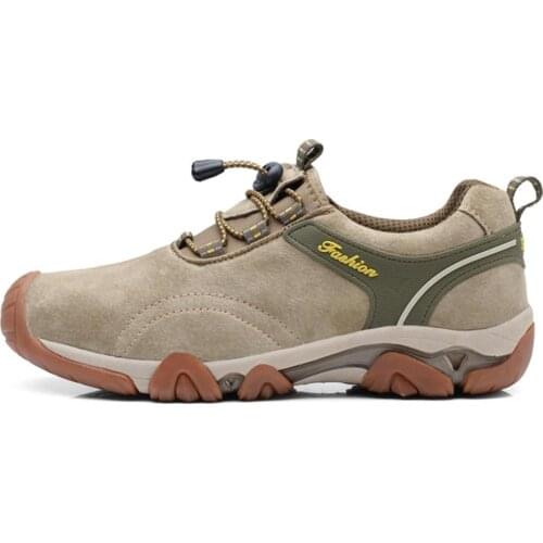 Outdoor Mens hiking shoes waterproof breathable hiking boots non-slip hiking shoes shoes with cotton no cotton two options