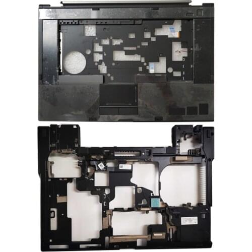 NEW Laptop Case For Dell Latitude E6510 Palmrest Upper Case/Bottom Base Computer Case Black 0KR67M 0KV9KM