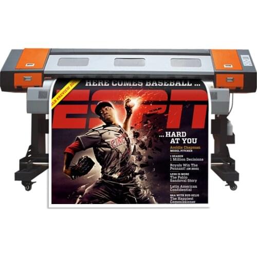 Vinyl sticker printing machine 6 feet one xp600 printhead billboard printer 1.8 m eco solvent printer