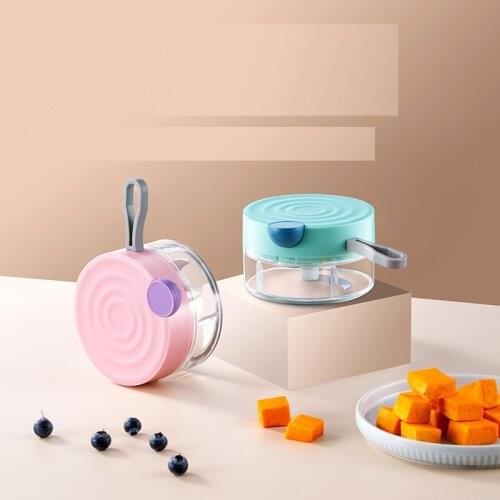 Hand-held Garlic Chopper Multi-functional Food Processor Shredder Mini Garlic Mashers Kitchen Gadgets Household Accessories