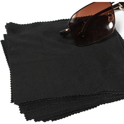 Hot Sale 10pcs Microfibre Cleaning Cloths Camera Lens Eye/ Glasses GPS /Computer Clean Wipe Clothes Cleaner 15X15CM