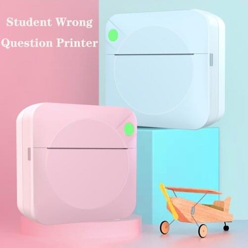 Student Wrong Question Printer Pocket Mini Handheld Photo Thermal Mobile Phone Bluetooth Printer Small Portable Printer