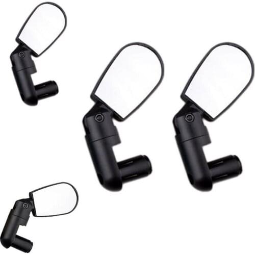 Bike Rearview Mirror Bicycle Accessories Cycling Road Mountain Bike Handlebar Wide Angle Rear Rotate View Mirrors for Bicycles