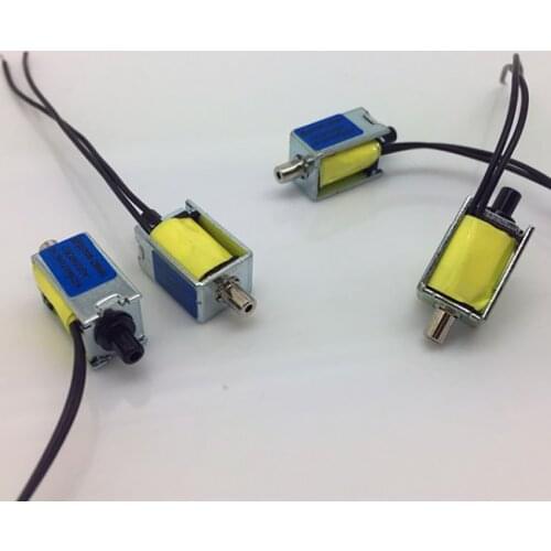 1PC Two-Position Two-way DC 5V Solenoid Valve CJAV08-2B05A1 Normal Closed Exhaust Air Valve Small Electric Control Valve