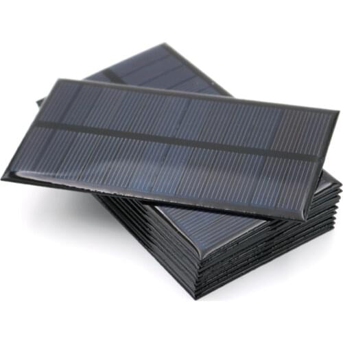 6V 167mA 1Watt 1W Solar Panel Standard Epoxy Polycrystalline Silicon DIY Battery Power Charge Module Mini Solar Cell toy