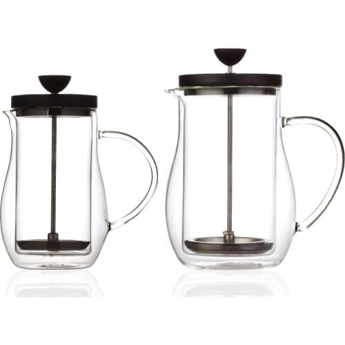 2019 Bodum Design Double Wall Glass Coffee Pot Filter French Presses Kettle Heat-resisting Tea press Bottle Household Flask