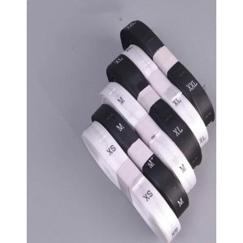 400pcs/lot Size Woven Labels For Child Clothes Age Tags In Roll Height Size Woven Label For Garment Clothing Accessory 21062102