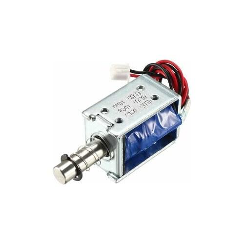 1pc DC 6V 1A 10mm Electromagnetic Solenoid Lock Pull Type for Cash Register Lock