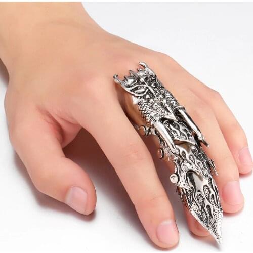 GXZNNRIY Punk Rings For Men