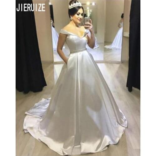 JIERUIZE Womens Off Shoulder Dresses
