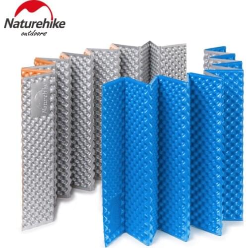 Naturehike Upgraded style Outdoor Picnic mat Moistureproof Camping Mattress pad Aluminum Film Egg Slot Yoga mat Ultralight