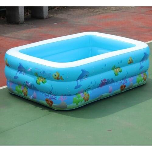60%HOTSwimming Pool Foldable Multi-purpose PVC Inflatable Baby Kiddle Family Pool for Garden