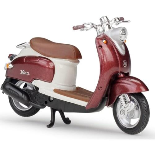 Welly 1:18 1999 Vino YJ50R Motorcycle Models Alloy Model Motor Bike Miniature Race Toy For Gift Collection