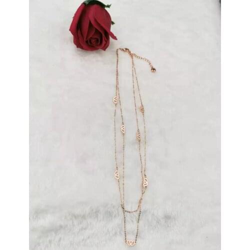 Fashion jewelry steel necklace