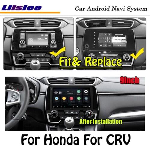 Car Android Multimedia CD DVD player Radio For Honda CR-V CRV 2017 2018 2019 HD Screen Display TV GPS Navigation System Car Auto