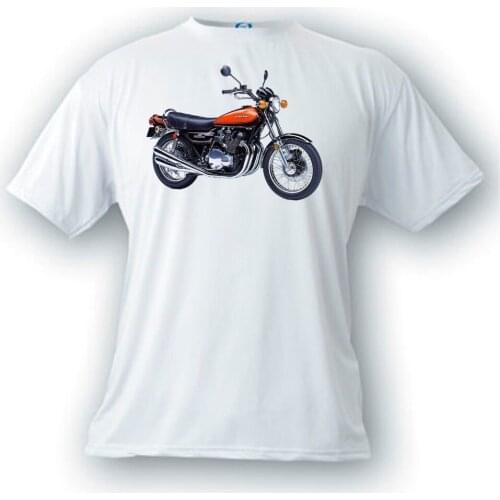 New Fashion Brand Clothing Japan Z1 900 1973 Vintage Image Motorcycle T-shirt Men Cotton Tshirt Funny Tees Tops
