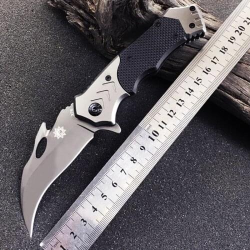 Hunting Folding Claw Knife Camping Survival EDC Handmade Pocket Knives Tactical Outdoor Camping Multi Tool Outdoor Knife