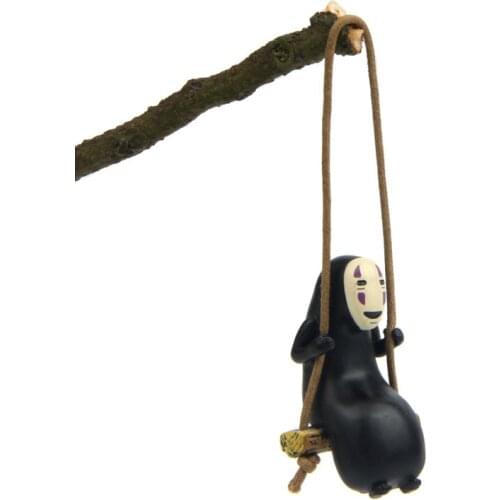Spirited Away Internet Celebrity Animation Faceless Man Surrounding Pendant Swing Can Be on-board Cartoon Decorate Pendant
