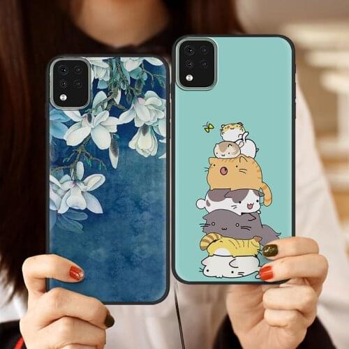 Cover Durable Phone Case For LG K42 Frosted Soft TPU Anti-knock Cartoon Silicone New New Arrival