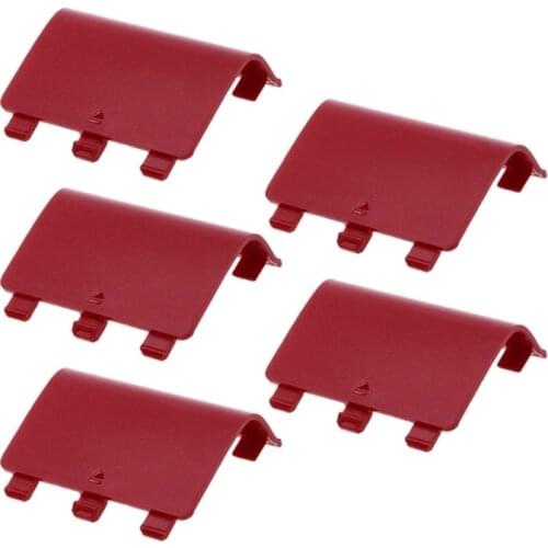 Q81F 5pcs Replacement Housing Door Cover for -Xbox Series S/XController Battery Shell Lid Back Case Repair Part
