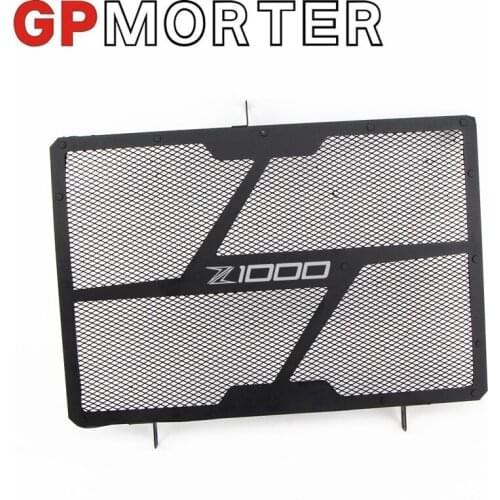 For Kawasaki NINJA1000 Z750 Z800 Z1000 Z1000SX ZR1000F ZR1000G ZR800 Radiator Grille Cover Guard Stainless Steel Protection