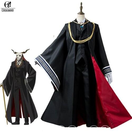 ROLECOS Anime The Ancient Magus Bride Cosplay Costumes Elias Cosplay Costumes Halloween Party Anime Mahoutsukai no Yome