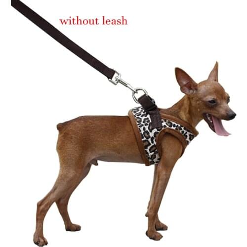 Small Pet Dog Harness Chihuahua Harness Dog Vest Harnesses for Small Medium Puppy Dogs Cats Walking Harness Collar Without Leash
