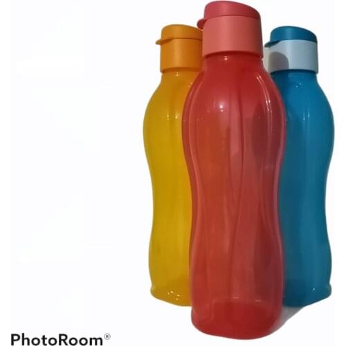 Tupperware Eco Bottle Water Bowl 750 mlx3 Eco Bottle Water Bowl 750 mlx3 Easy Cover Go To Eco 750 mlx3 Drink Flask, eco Easy Bottle