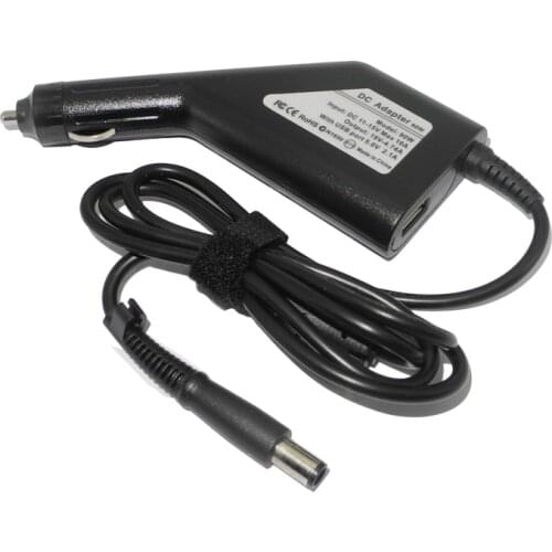 19V 4.74A 7.4*5.0mm Dc Laptop Car Charger Power Supply Adapter for HP Pavilion DV3 DV4 DV5 DV6 5V 2.1A USB Phone Adapter