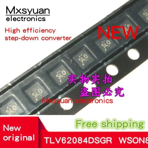 10PCS~100PCS/LOT TLV62084DSGR TLV62084DSGT TLV62084DSG TLV62084 WSON-8 New original high efficiency step-down converter