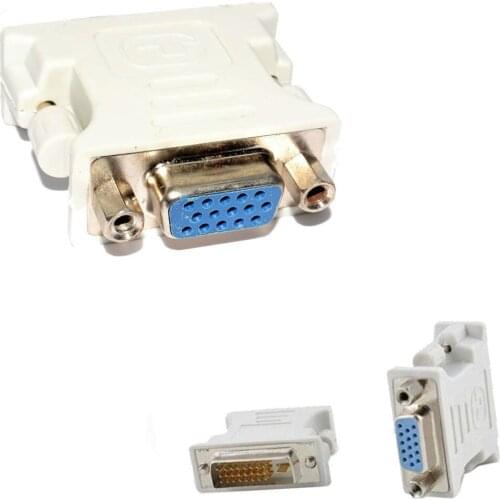 24+1 DVI-D Male to VGA Female Adapter Converter Video Monitor Connector