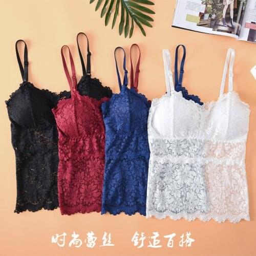 3D Sexy Lingerie Seamless Sport Bra Backless Strapless Top Bra Push Up Bralette Brassiere Women Underwear sunflower long lace