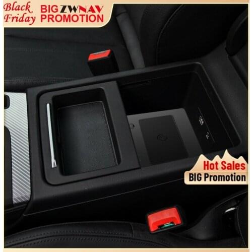 QI car wireless charger for Audi Q5L 2018 Intelligent Infrared Fast Wireless Charging Car Phone Holder for iphone for Samsung