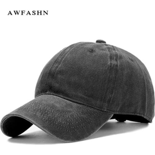 Retro baseball caps casual hats outdoor man woman vintage black solid fashion sport snapback bone dad hat unisex gorras