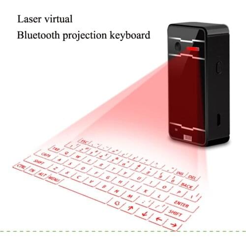 Bluetooth Wireless Virtual Projection keyboard Portable for Iphone Android Smart Phone Ipad Tablet PC Notebook