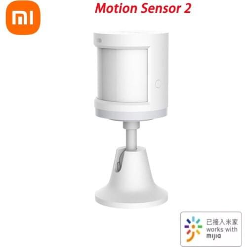 2021 Newest Xiaomi Motion Sensor 2 Human Body Sensitive Ambient Light Dark Transducer Bracket Bluetooth Work With Mijia